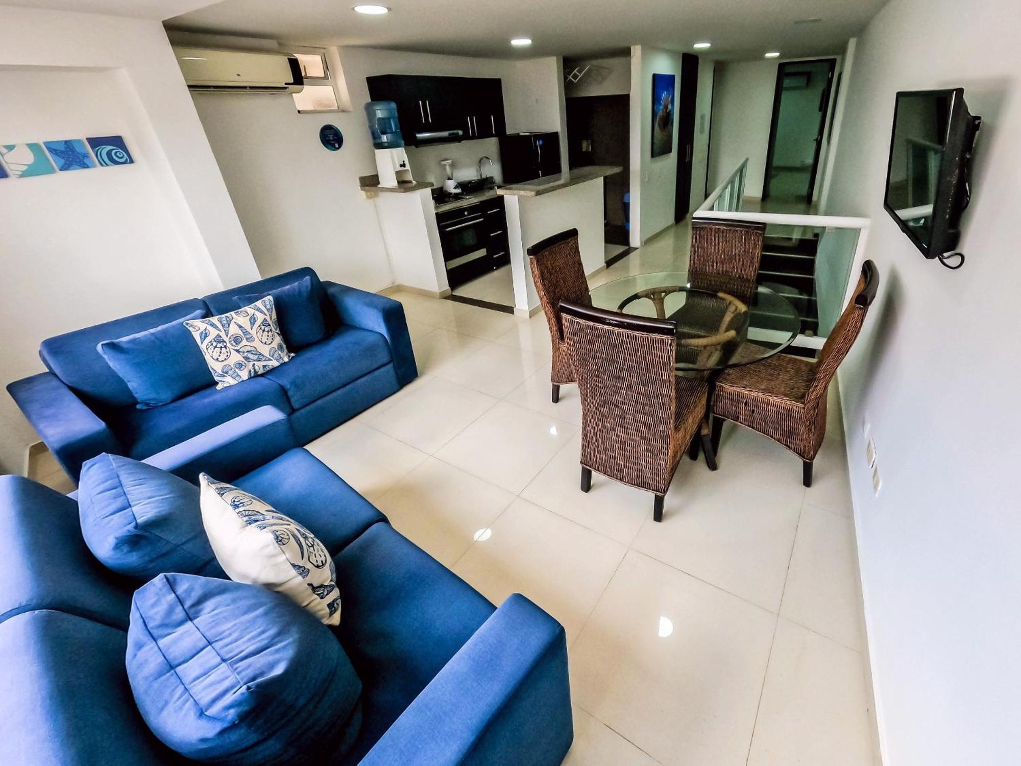 White Coral Apartasuites San Andres  Bagian luar foto